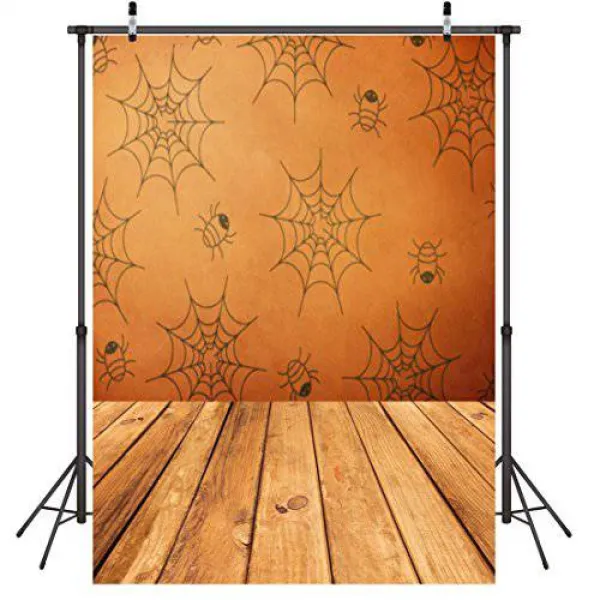 LYWYGG Spider Web BackCobweb Photography Background 5X7ft Po/13751395, 상세내용참조
