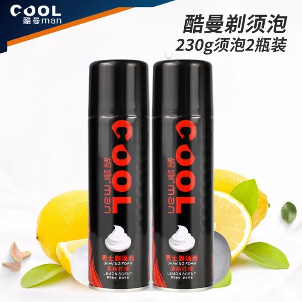 쿠만 (Kuman) 삭발 헤어젤리 수동면도기 거품면도수염 앞면도수염 230g 230g 거만포 (2병포장), 단일상품