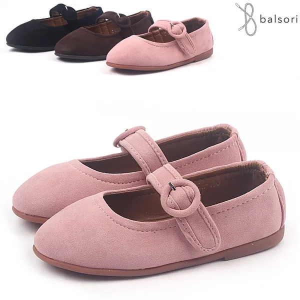 아이슈즈몰 발소리 써클 셔링 밴딩플랫 여아구두 아동단화 유아