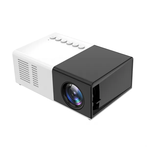 STK EU 플러그 미니 프로젝터 LED 홈 시네마 투사기 AV VGA HDMI USB 입력, 1080P2