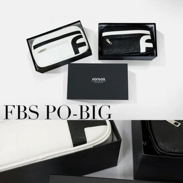 J-MALL 세련된 디자인!! 포보스골프 FBS파우치백 골프백 골프가방 파우치, 블랙