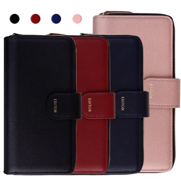 갤럭시s7 G930 갤s7 전용 심플 4가지 컬러 지퍼형 가죽 다이어리 휴대폰 케이스