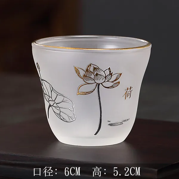 하늘바람 주인 싱글 아침 높이 운무 유리 차를 음미하는 두꺼운 내열 마스터스컵 개인 궁푸차 구 갈 찻잔 운무 유리 차를 음미하는 잔 감당함