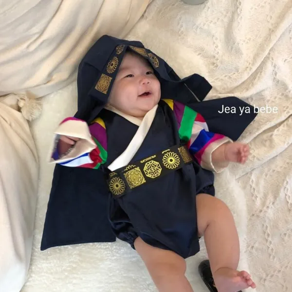 JM 베이비 도련님 한복모자 재야20가을