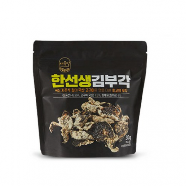 채곡당 한선생 김부각, 30g, 3개
