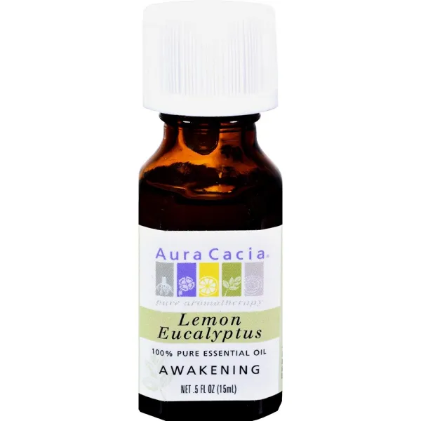 아우라카시아 퓨어 에센셜 오일, Lemon Eucalyptus, 15ml