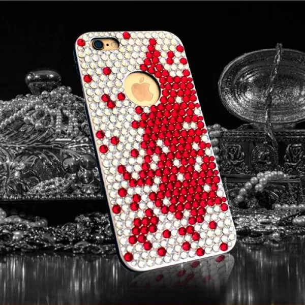  바보사랑 아이폰6s/6 크리스탈 케이스 레드