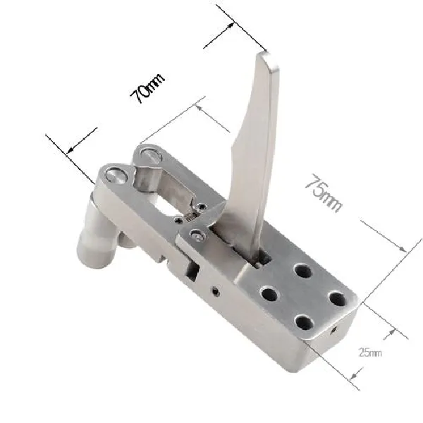 [바이토스] DIY 스틸 슬링샷트리거 스프링방아쇠 입문자용 새총, 1개, 스틸 트리거