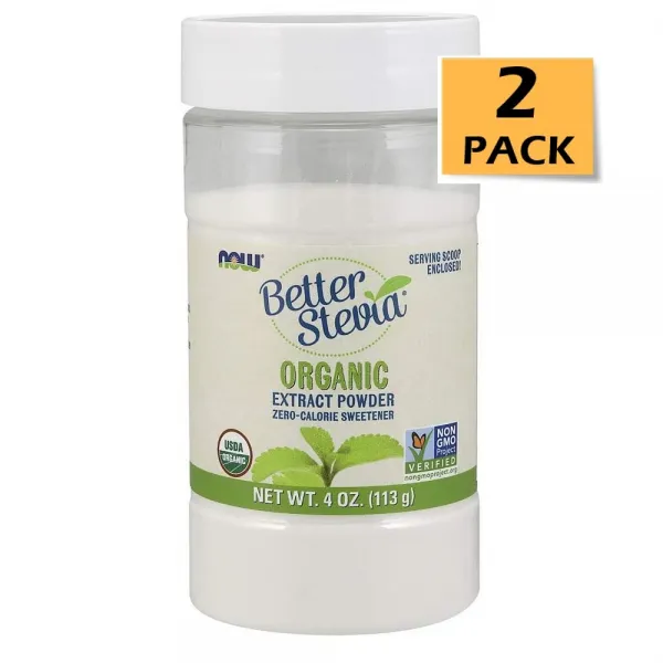 나우 오가닉 스테비아 천연감미료 113g 2팩 1set