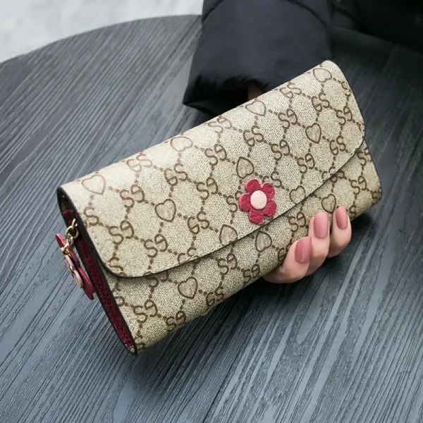 Kirahosi Mw 5 여성 지갑 카드 패션 손가방 인조가죽 7 Canzf0a