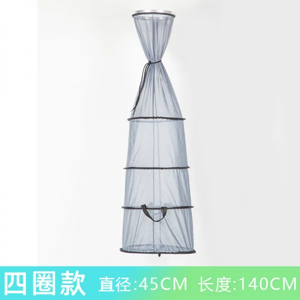 물고기 보호 안티 행잉 민물 바다 낚시 살림망, 패키지002 (직경 45CM, 길이 140CM)