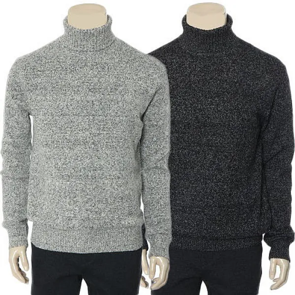 폴햄 Ak분당점 폴햄 남성 보카시짜임 터틀넥 스웨터phz4eu1040