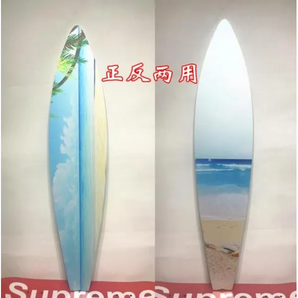 테마 서핑 보드 모델 사용자 정의 사진 사용자 정의 경치 지역 장식 PVC 컬러 해변 사진 장식 소품, 19 비치 양면 장단점