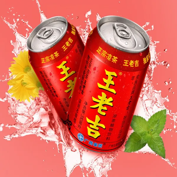 왕로지 Wanglaoji 성실홈 중국식품 중국음료수 혼합음료 왕로지음료 12캔 310ml