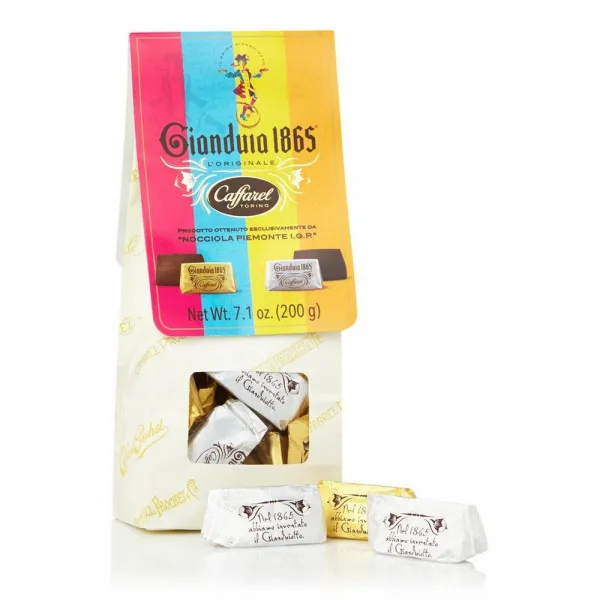 Caffarel 클래식 다크 Gianduia 헤즐넛 초콜릿 200g Gianduia 1865 모듬 선물팩 상세설명참조