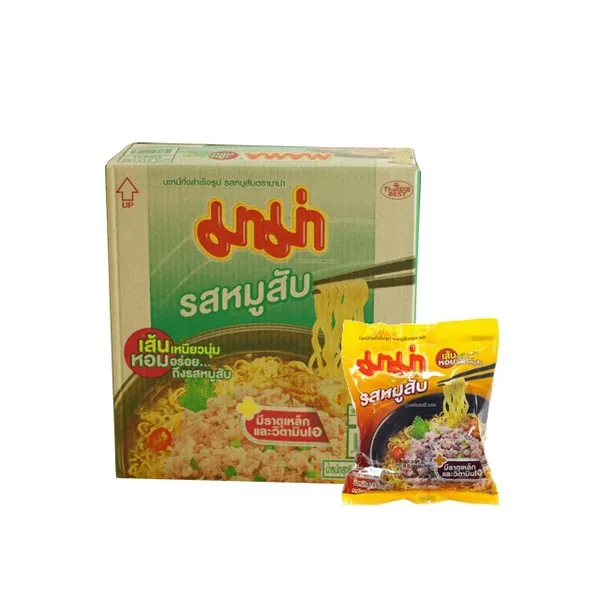 태국라면 마마 민스드 포크 봉지 55g 1박스 30개