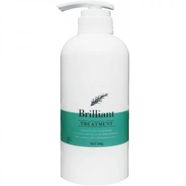 브릴리언트 트리트먼트 500g (Brilliant Treatment) 자연 유래 성분 소수화 야자 유래 미용실 전매품 파, 1