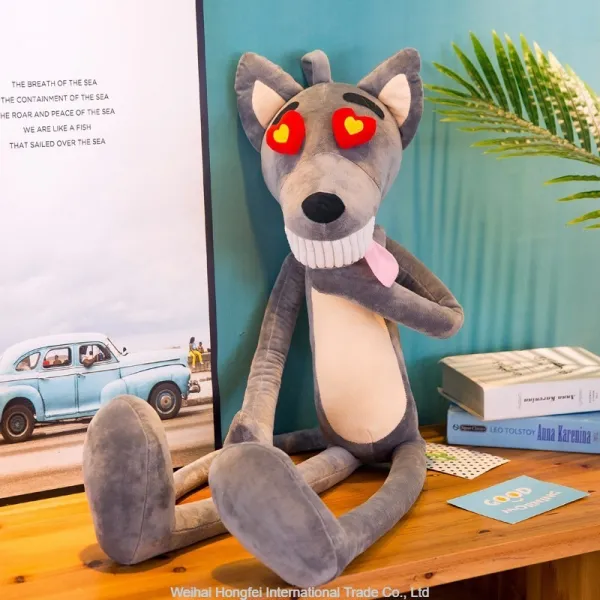 예니브 하트 뿅뿅 늑대 인형, 스타일, 100cm
