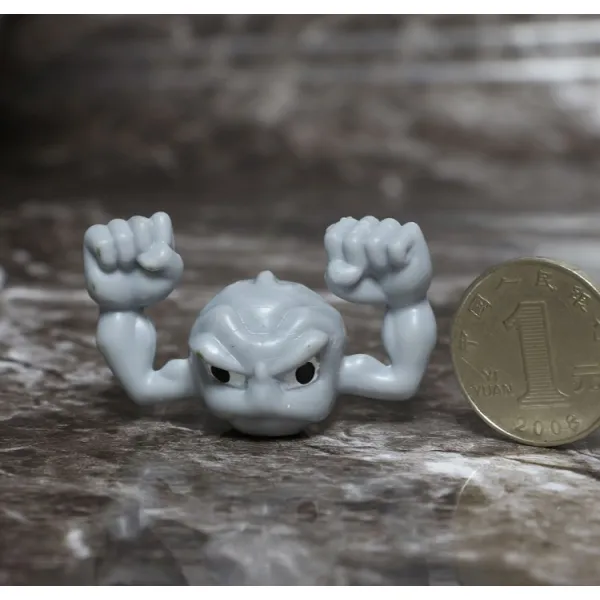 포켓몬 Pokémon Geng Ghost Big Rock Snake Iron Shell Monster Force, 작은 주먹 돌