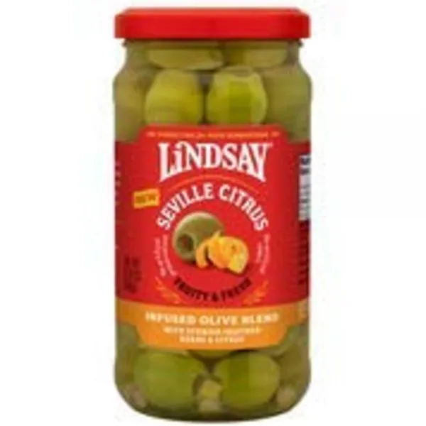 린지 세비야 시트러스 그린 올리브 177g 6개 / Lindsay Manzanilla Olives Seville Citrus
