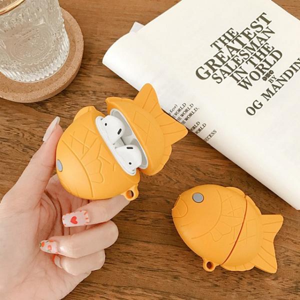 에어팟 케이스 붕어빵 향수 이어폰 파우치 Onecolor