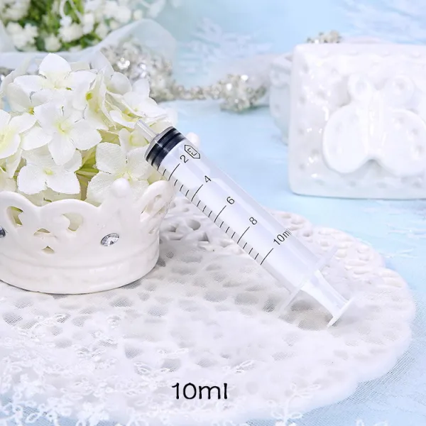 10ML30ML 마카롱 개폐병 스킨 토너 메이크업 물병 화장품 분장 시험적 사용 룩작은 모양 보틀, 10ml 주사기 분장 전용