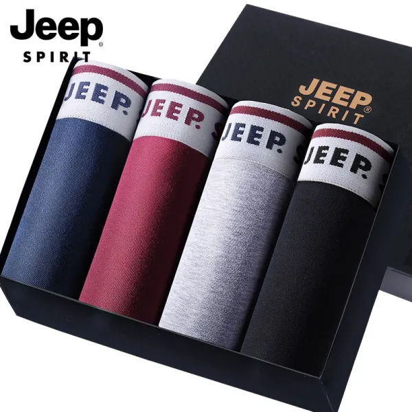 Jeep 남자롱드로즈팬티 배기핏 사각 43454483