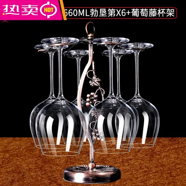 경동 좋은 상품 EDELITA 큰 수정 와인 컵 세트 6마리 해장기 가용 고발 포도주 컵 큰 배 식간지 660번 개간