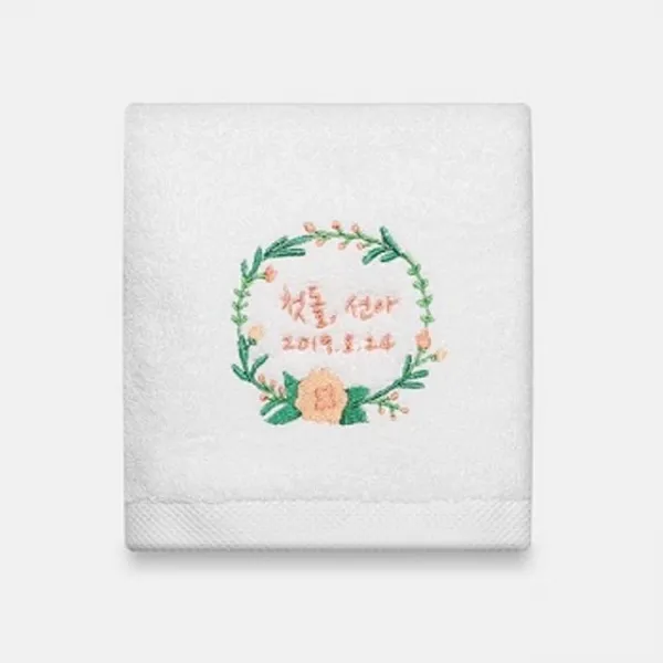 ksw10463 답례품수건 낭만 캔디팝리프 호텔타올 150g 200개 인쇄무료, 1, 인쇄없음(무지수건)