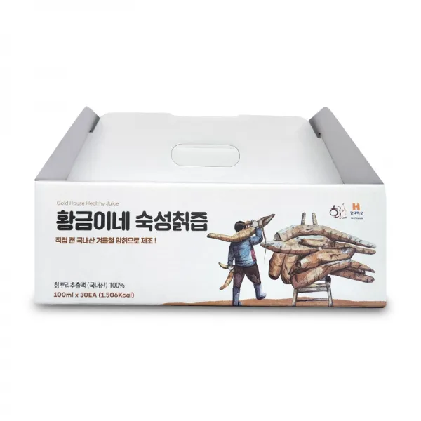 자연에서 직접 캔 숙성칡즙 100ml 30포 (암칡 100%), 30포