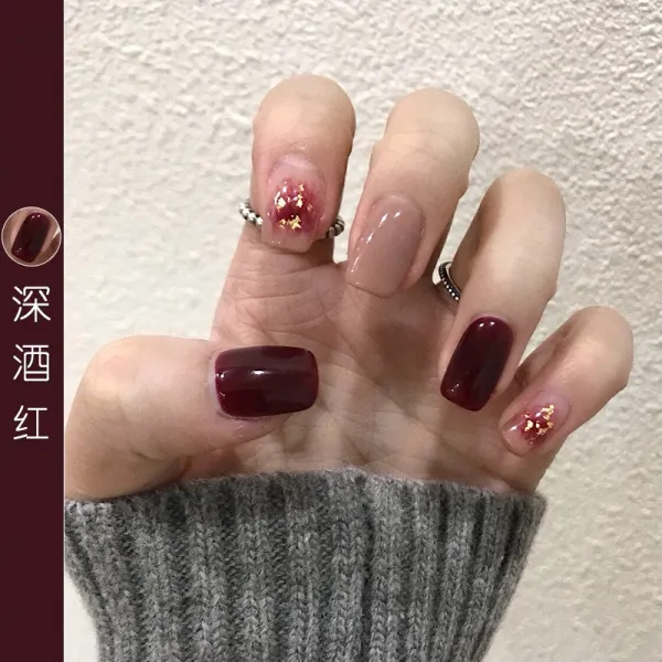 프레지오 네일 젤 부부 여름 소홍서 인싸템 같은스타일 쇠기름 과묵 녹차 그린 네일숍 전용, 1, 와인레드 색깔