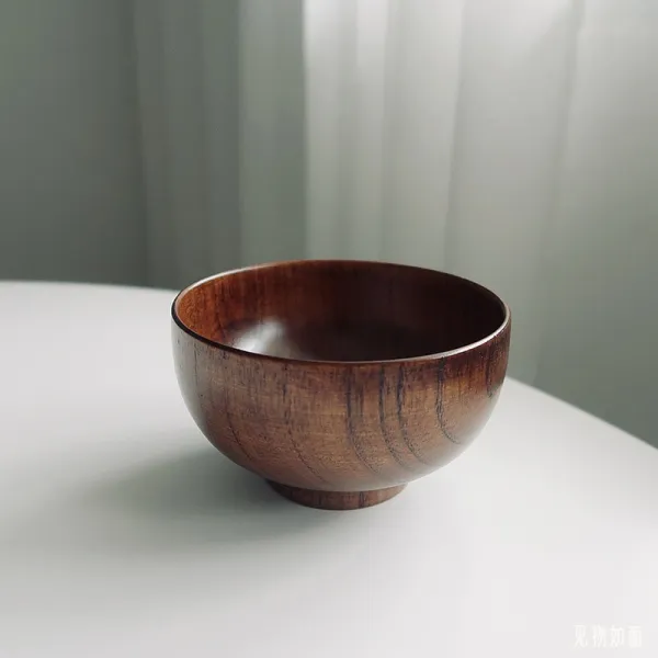 어반30 원목 나무 그릇 우드볼 일식 보는 듯하다 물질적인 빈티지 I 스몰 지름 11.5cm 