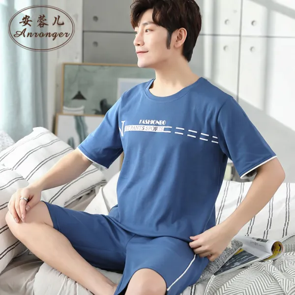 안용 스타일리시 얇은 잠옷 이지 모달 가능 핏아우터 간결 주머니