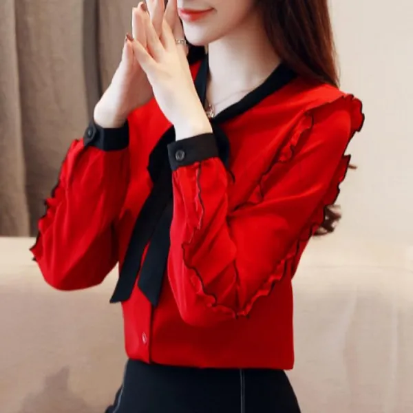 여자 여름 쉬폰시스루셔츠 시스루블라우스 161호+ 덧신 증정 kirahosi CGpom3rg
