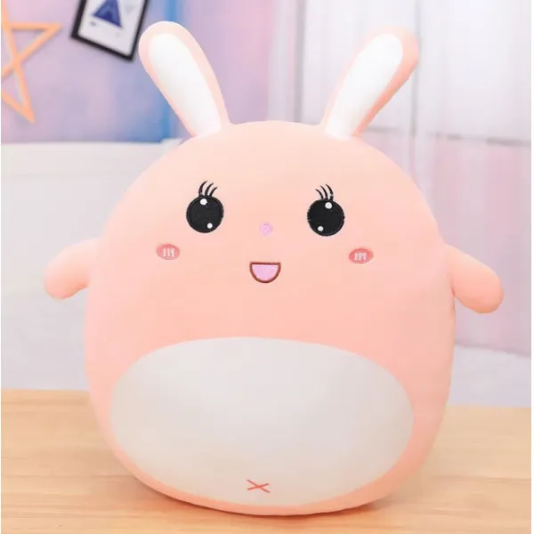 토끼 허그 쿠션 봉제인형 여자 큐트 피규어 소녀마음 생일 선물, 표정 토끼 불쌍한 판 -수장 주문 정, 45 센치 정해진 시간에 뺏다 구매함