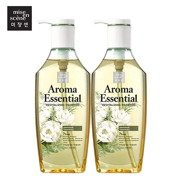  주 아모레퍼시픽 무료배송 미쟝센 아로마에센셜 리바이탈샴푸500ml 샴푸 2개