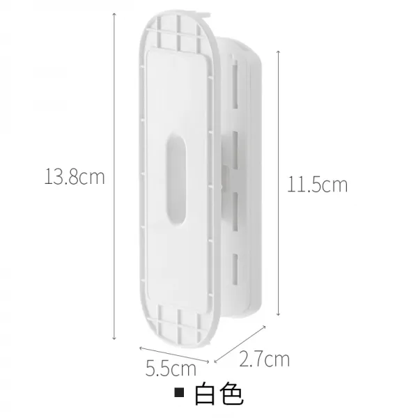 스트마스어토 나른한 구석 배열하여 삽입함 슬드거치대 무타공 수납 코리더 공유기 헴라인 67454, 화이트