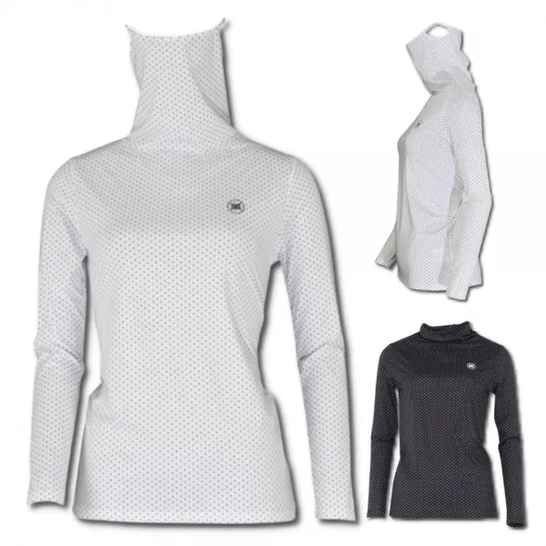 여성 골프웨어 귀걸이마스크 도트 쿨이너 육십대 추천