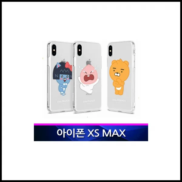 아이폰xs Max 호환 카카오 리틀 큐티 투명 폰케이스 Lcmf 상세페이지참조 Mc튜브 1
