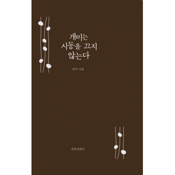 개미는 시동을 끄지 않는다:정미 시집, 문학세계사