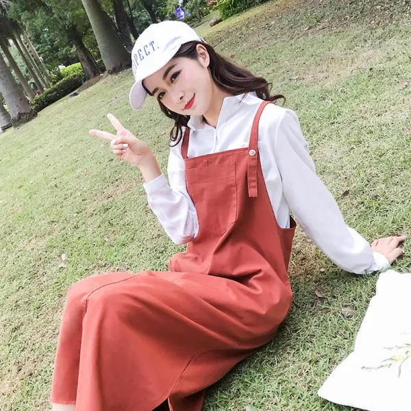 춘추중장연예아카데미감소령슬림나시데님멜빵스커트[원피스0001]