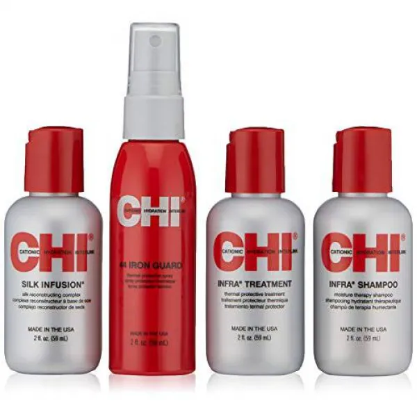 CHI CHI Infra The Essentials Kit with Infra Shampoo 44 Iron Guard In, 상세내용참조