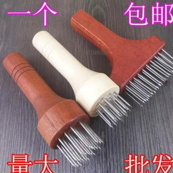 차이나 고기를굽다 못 팔라듐 똑딱지 소형 까기 가정용 송육기 껍질이 바삭함 때리다 고깃덩어리 손 바늘, 녹슬지않다 스틴 바늘 큰사이즈 라지