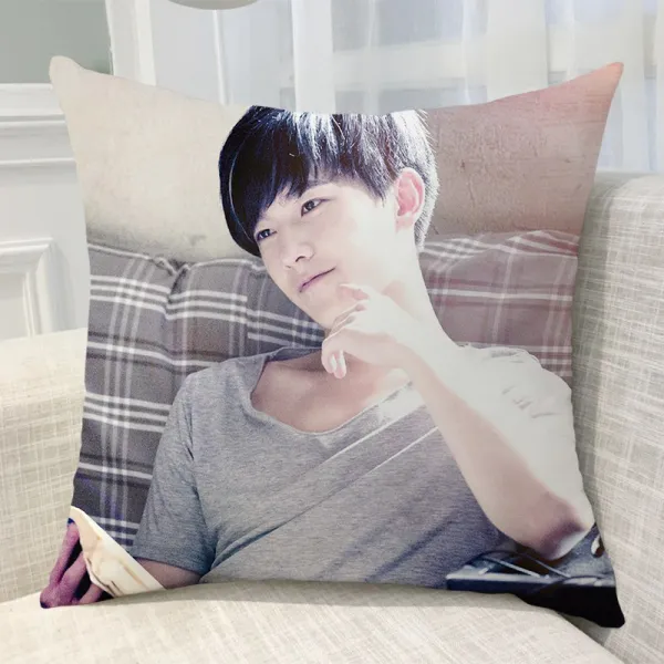 양양 베개 양면 맞춤 전업 고수 엽수 동일 쿠션 자 남녀 학 생일선물로 아기 융털 작은사이즈 이불 쿠션 접다