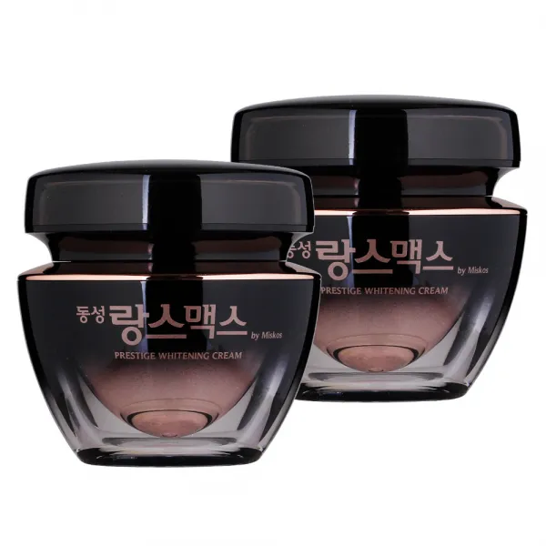랑스맥스 동성 바이 미스코스 프레스티지 화이트닝 크림 50g, 2개