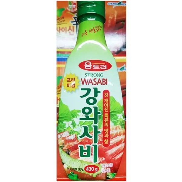 [품질고수] 움트리 업소용 식자재 강 와사비 고추냉이 430g 1EA gu32h7563n, 구매옵션 1