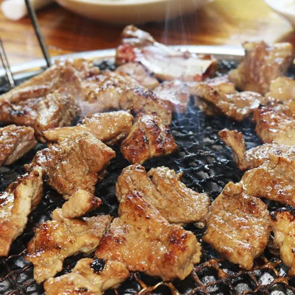 사그담 원주맛집 조선 양념돼지갈비 670g, 단품
