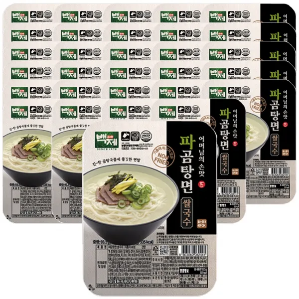 백제 파곰탕면 쌀국수, 30개