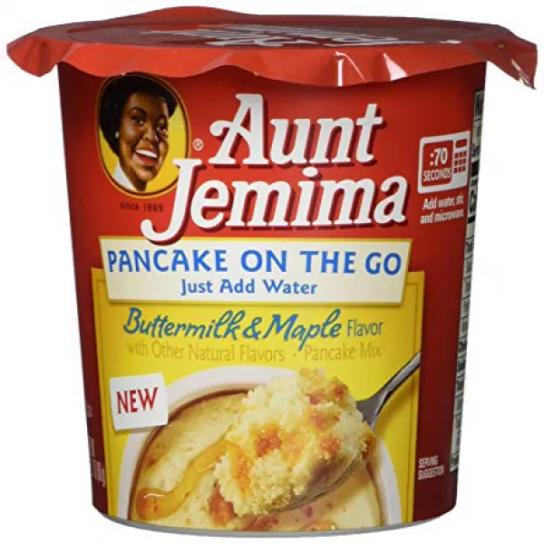 Aunt Jemima Buttermilk Maple Pancake Cup 12 Count 제미 마 이모 버터 밀크 메이플 팬케이크 컵 12 개입, 1