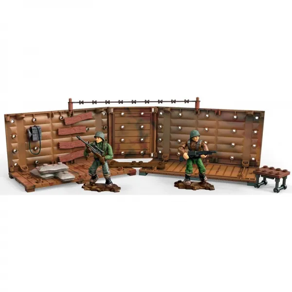 메가 Construx Call of Duty WWII 무기고 선적 돔 건물 세트